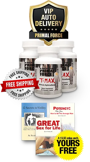 Dr. Al Sears MD, creator of Primal Force T-Max African Aphrodisiac