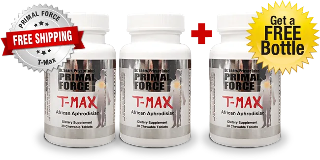 Primal Force T-Max 3 bottle subscription deal